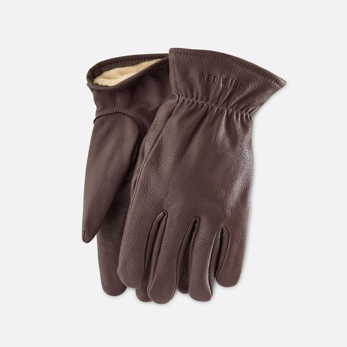 95235 GLOVE BUCKSKIN LEATHER - BROWN