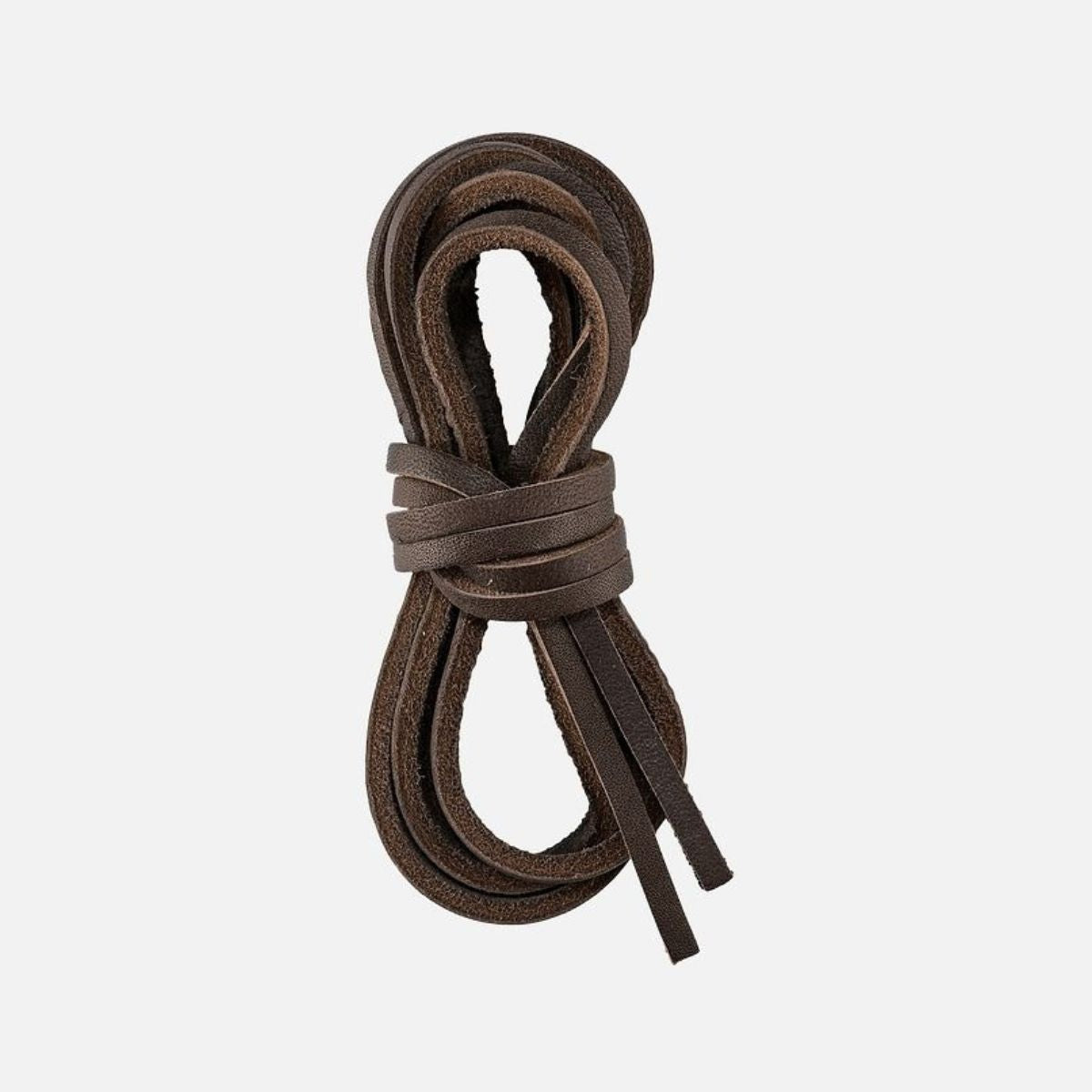 97134 80-INCH LEATHER LACE - DARK COFFEE