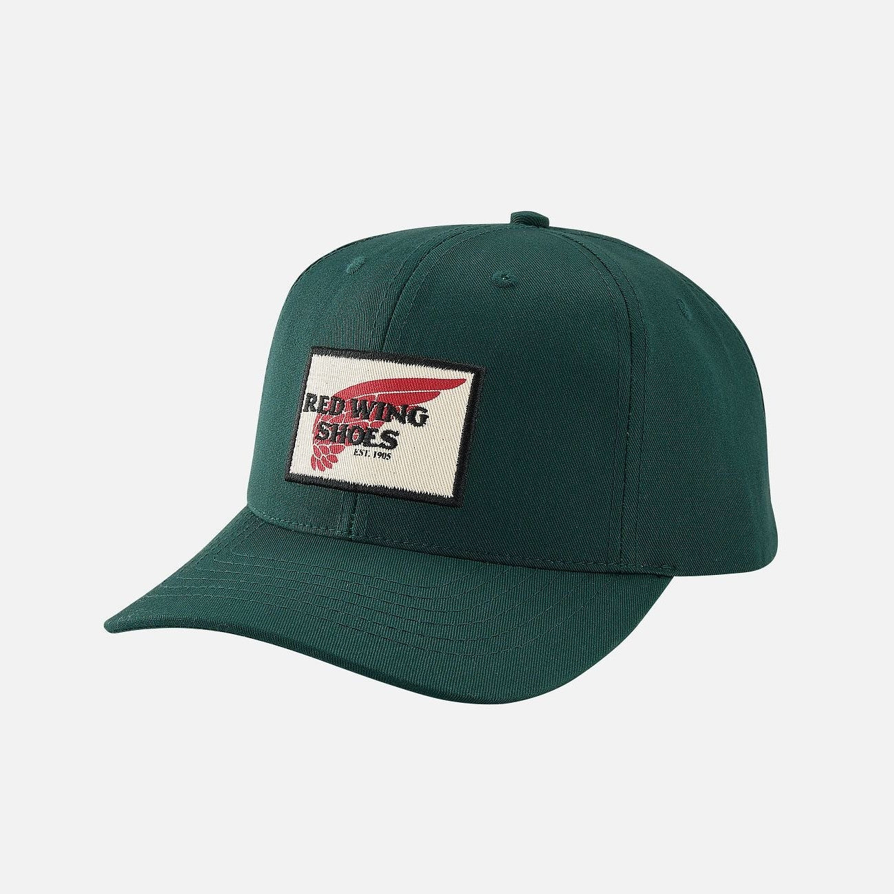 97464 GREEN EMBROIDERED LOGO BALL CAP - FOREST GREEN