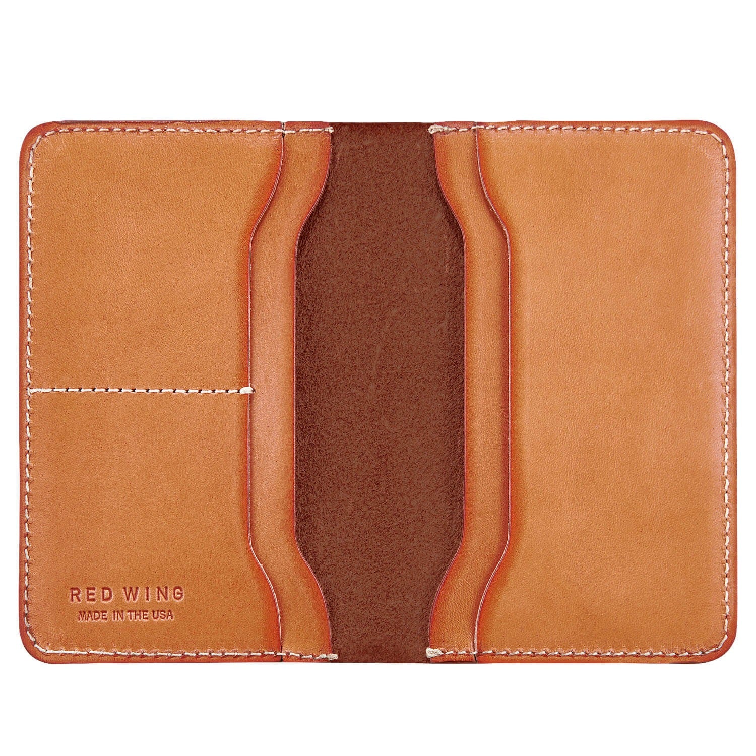 95028 PASSPORT WALLET - VEGETABLE TANNED