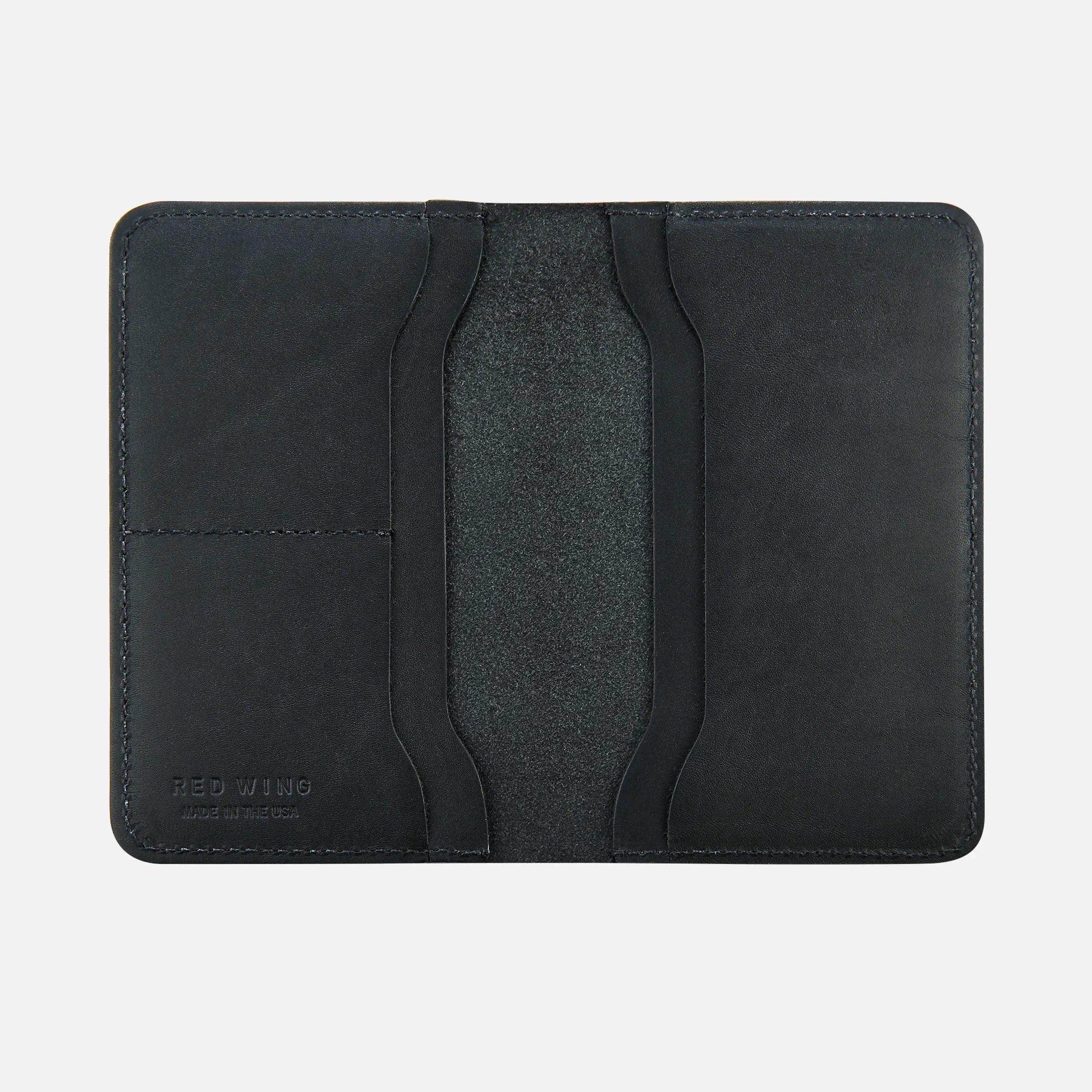 95020 PASSPORT WALLET - BLACK FRONTIER