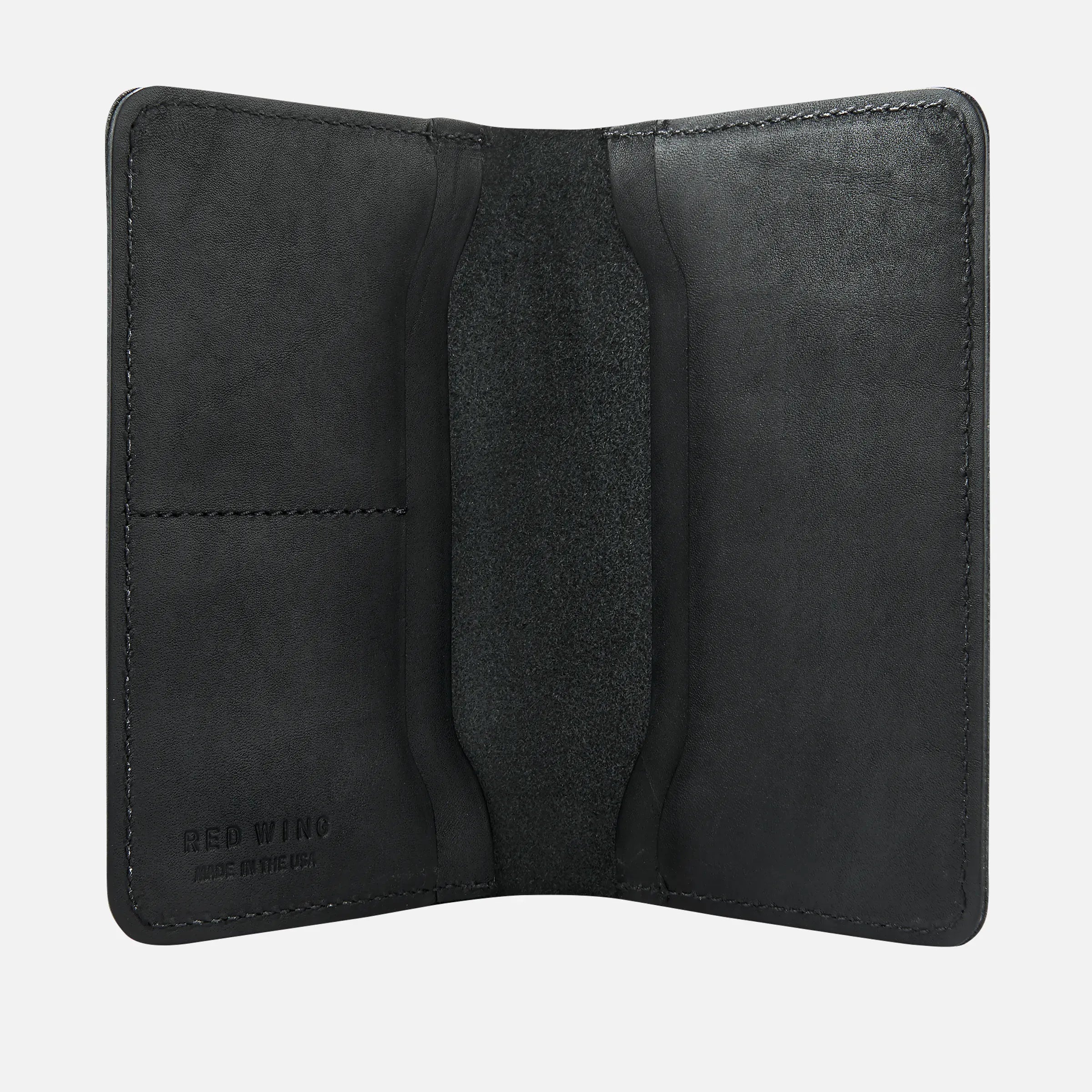 95020 PASSPORT WALLET - BLACK FRONTIER